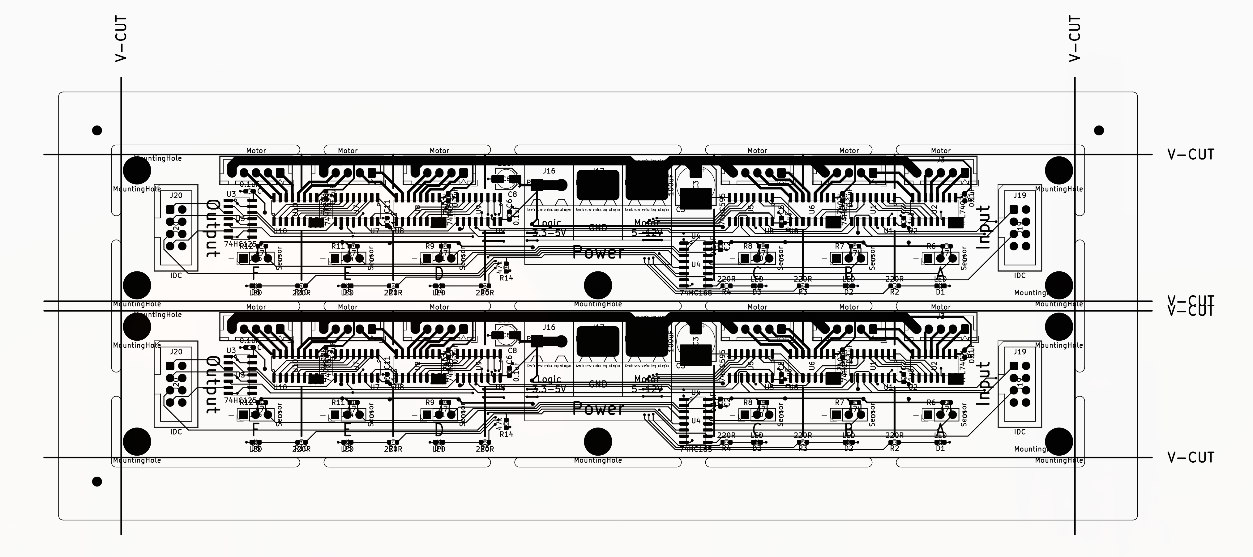 Electronics bay for split-flap control systems
